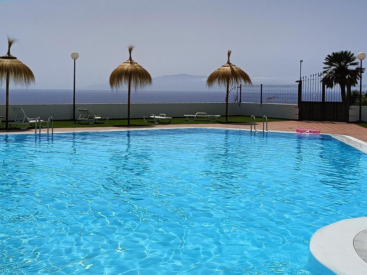 Costa Adeje Terrace With Sea View - Free Pool Apartamento Exterior foto